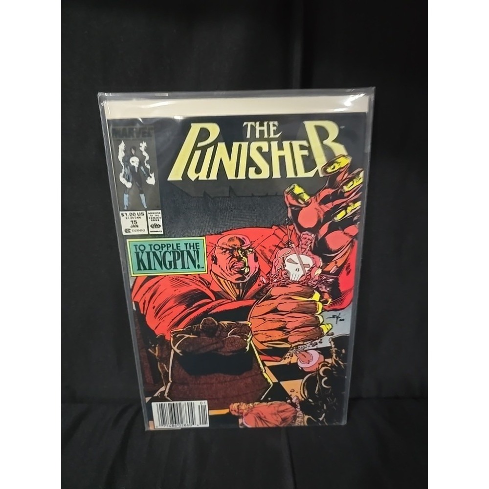 Sealed Punisher #15 Vol 2 Marvel Comics 1989 Newsstand‎